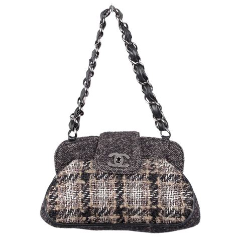 chanel tweed bag On Sale 